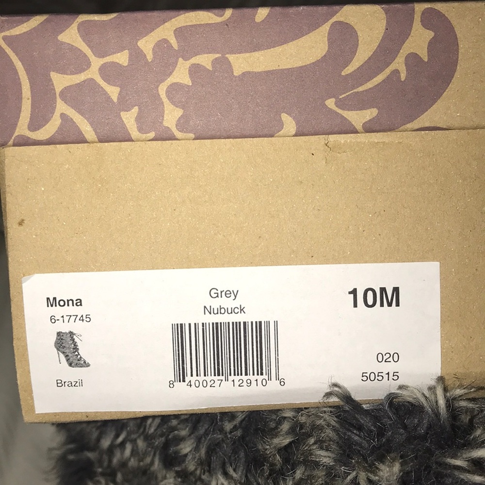 Klub Nico grey suede heels - Picture 3 of 7